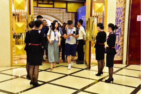 创新转型与总裁研讨会接待现场